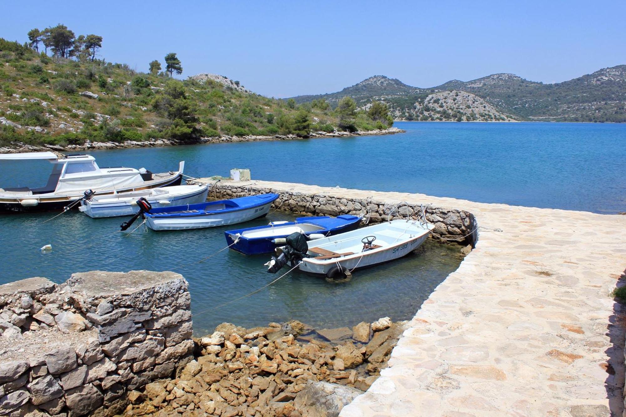 Secluded Fisherman'S Cottage Cove Jaz - Telascica, Dugi Otok - 8143 Sali Eksteriør billede